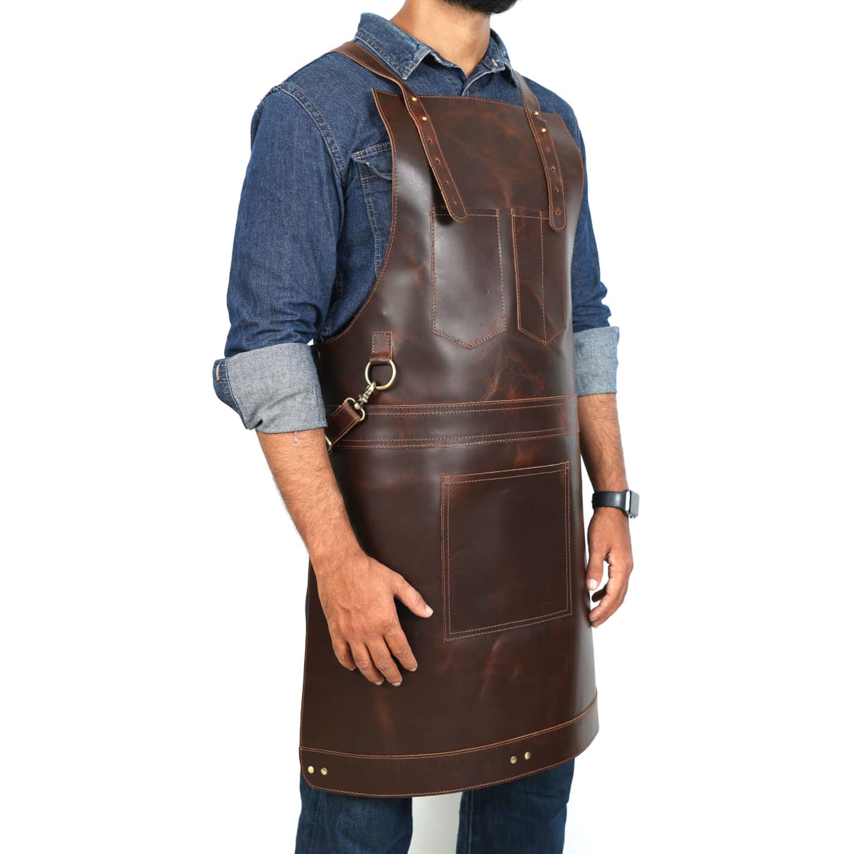 Handmade Buffalo Leather Apron – Levinson Leather Goods