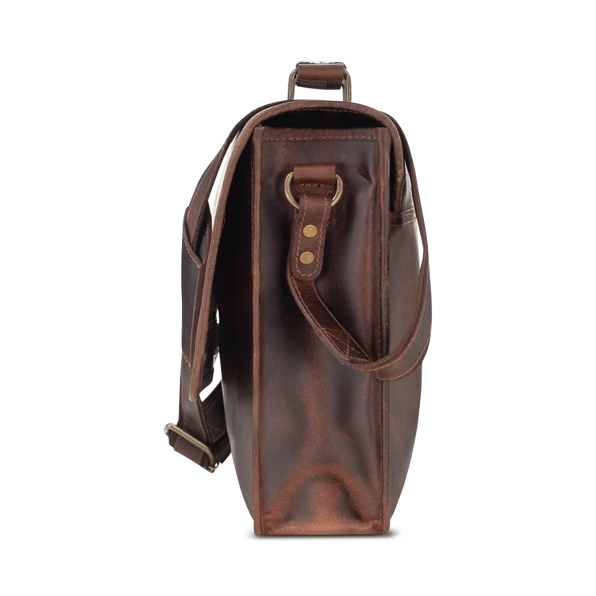 T.T × ELIMINATOR｜Special Edition Leather Newsboy Bag