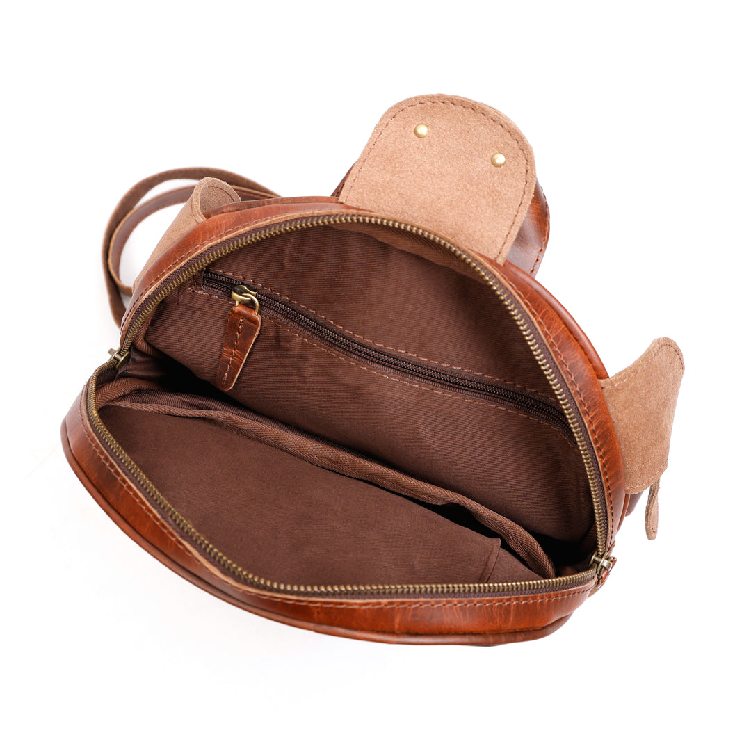 Buffalo Leather Turtle Backpack for Men & Women | Levinson Leather