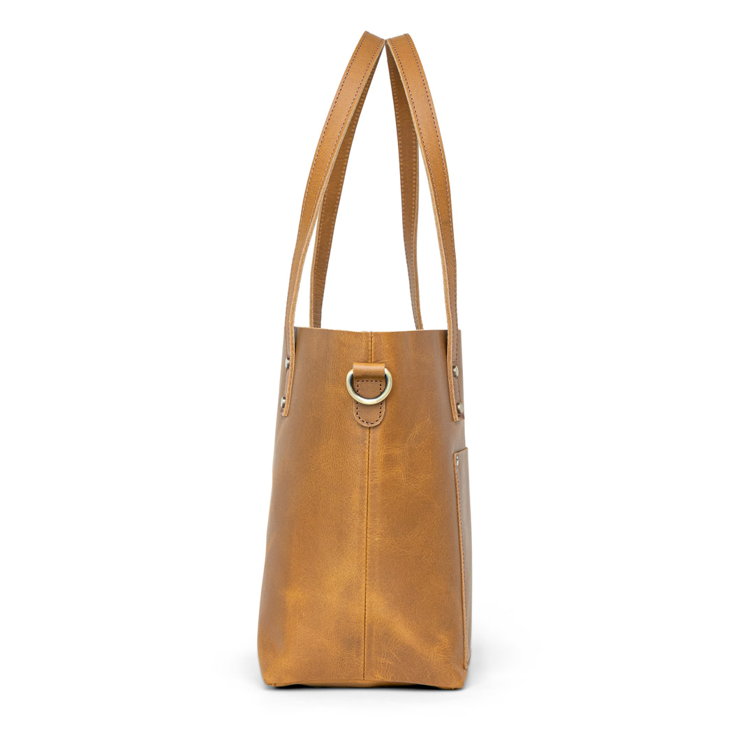 Sienna Buffalo Leather Tote Bag – Levinson Leather Goods