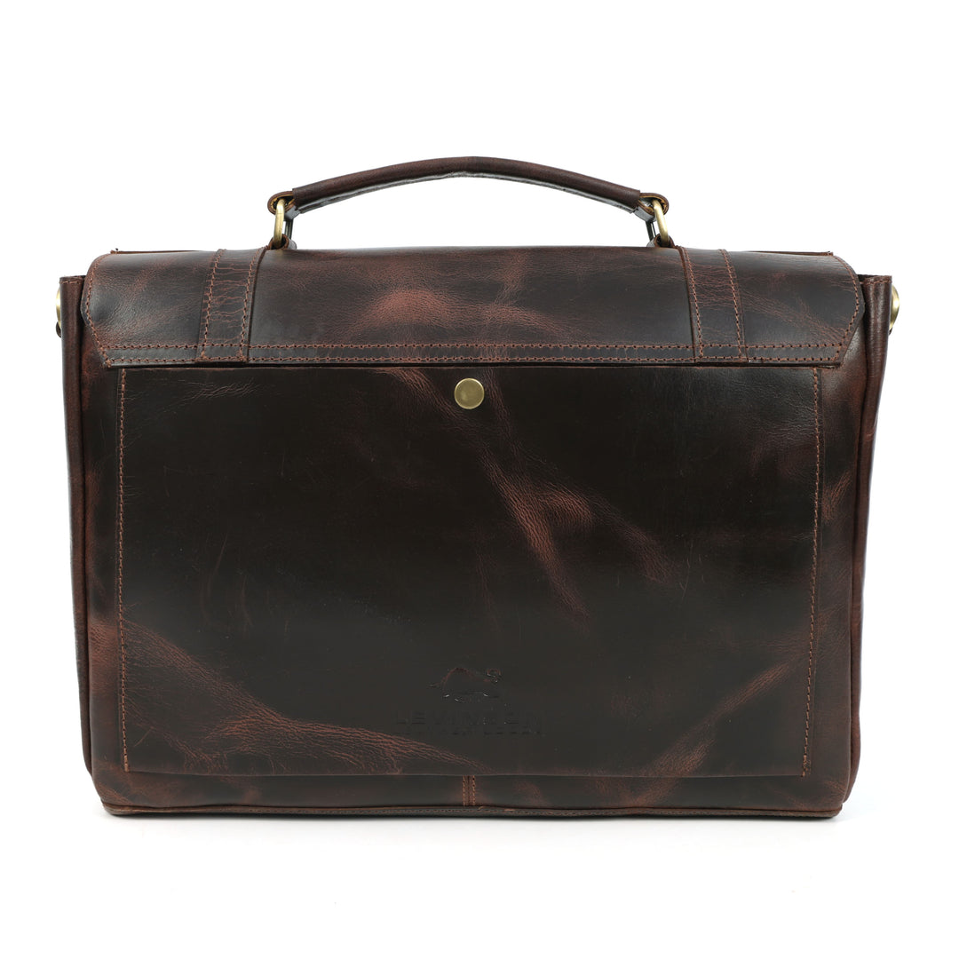Leather Messenger Bag for Men – Levinson Leather Goods