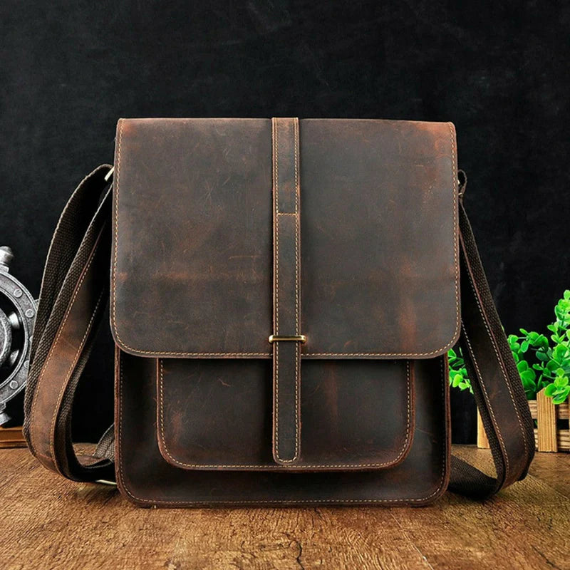 Leather Messenger Bag for Men | Levinson Leather Bags – Levinson
