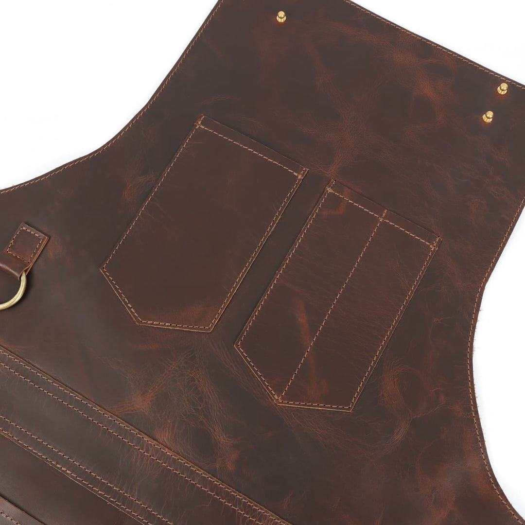 Handmade Buffalo Leather Apron – Levinson Leather Goods