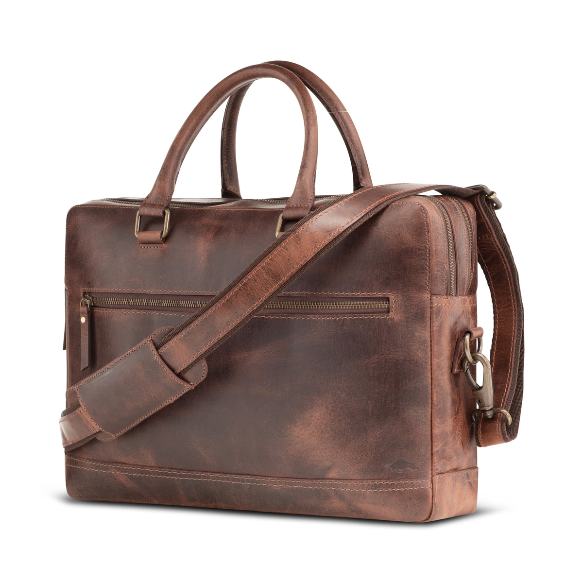 Leather Briefcase for Men & Women | Laptop Bag | Levinson Leather ...