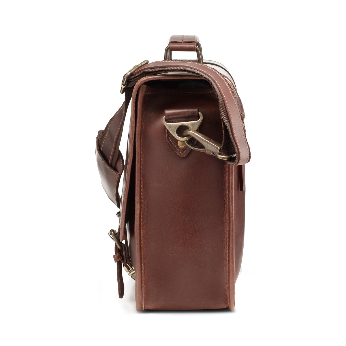 Everest Buffalo Leather Messenger Bag for men | Levinson Leather ...