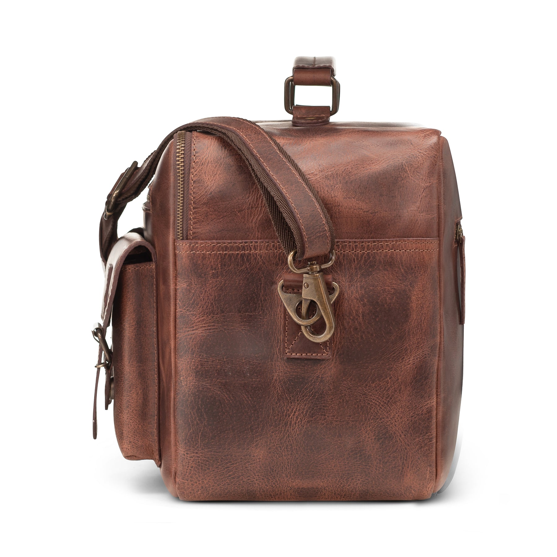 Jet Buffalo Leather Briefcase for men | Levinson Leather – Levinson ...