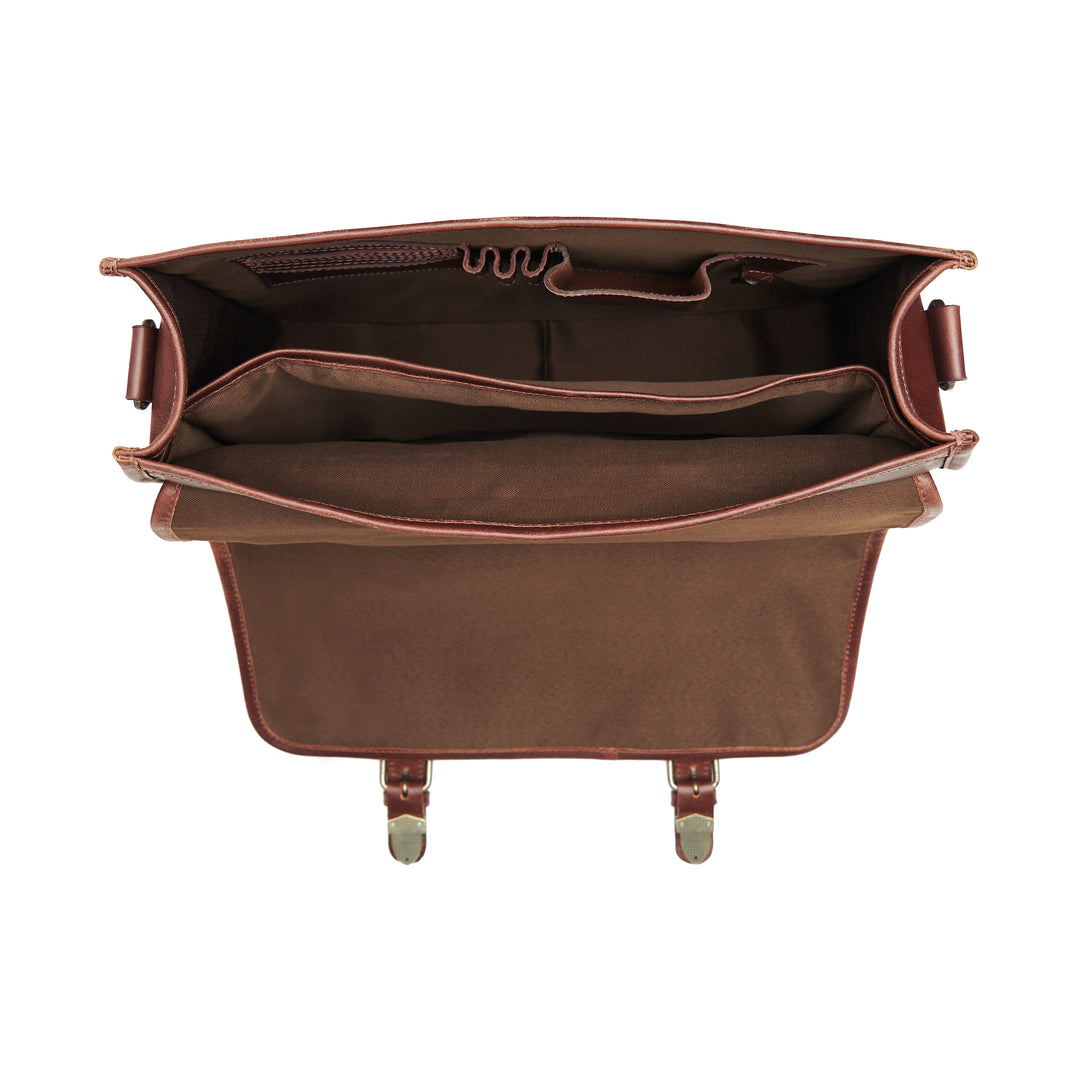 Everest Buffalo Leather Messenger Bag for men | Levinson Leather