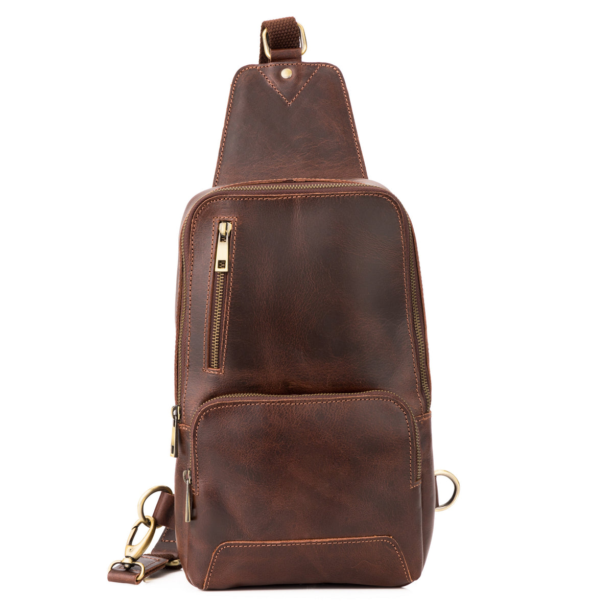 Daily Vintage Buffalo Leather Sling Bag – Levinson Leather Goods